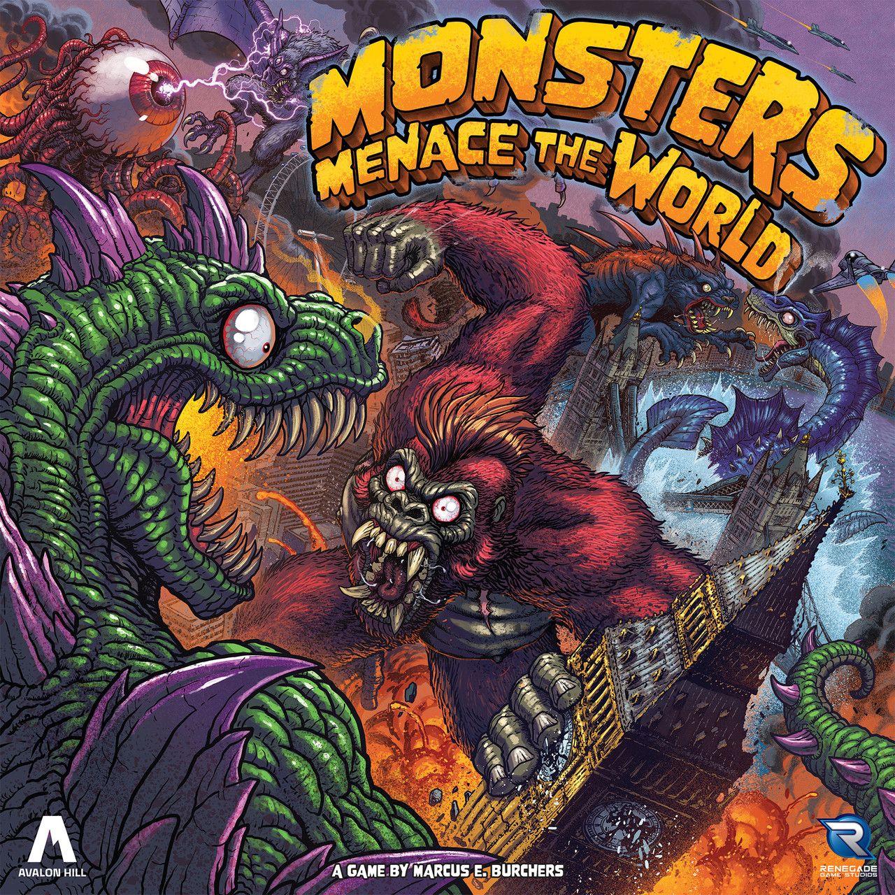 Preorder: Monsters Menace The World